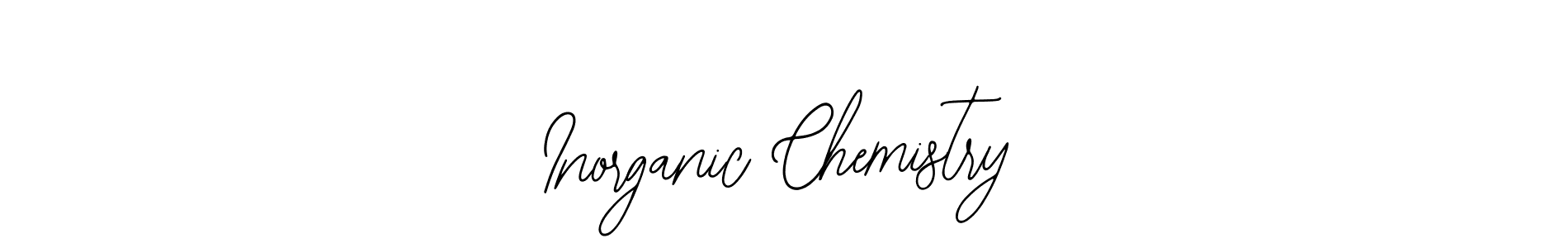 Make a beautiful signature design for name Inorganic Chemistry. With this signature (Bearetta-2O07w) style, you can create a handwritten signature for free. Inorganic Chemistry signature style 12 images and pictures png