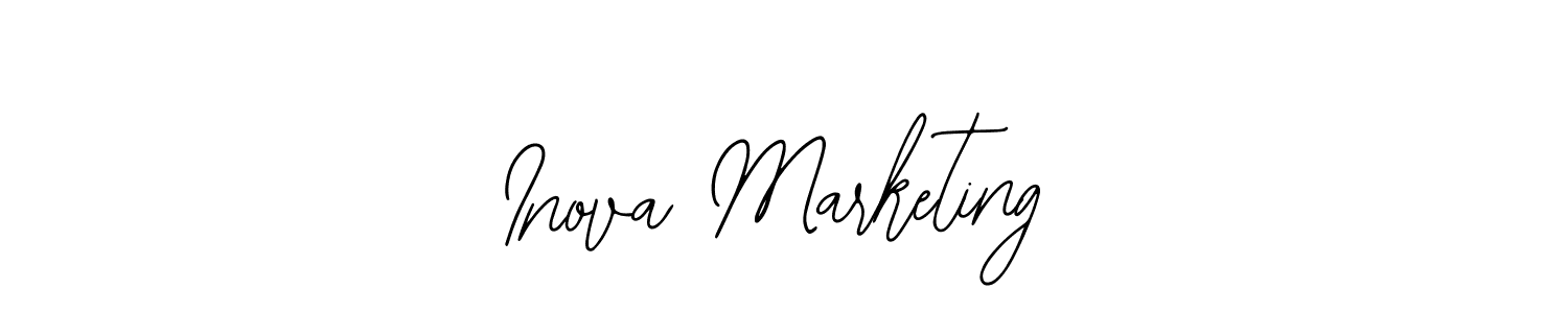 Bearetta-2O07w is a professional signature style that is perfect for those who want to add a touch of class to their signature. It is also a great choice for those who want to make their signature more unique. Get Inova Marketing name to fancy signature for free. Inova Marketing signature style 12 images and pictures png