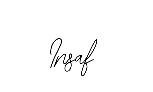Also You can easily find your signature by using the search form. We will create Insaf name handwritten signature images for you free of cost using Bearetta-2O07w sign style. Insaf signature style 12 images and pictures png