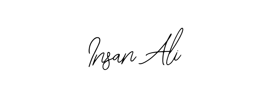 Create a beautiful signature design for name Insan Ali. With this signature (Bearetta-2O07w) fonts, you can make a handwritten signature for free. Insan Ali signature style 12 images and pictures png
