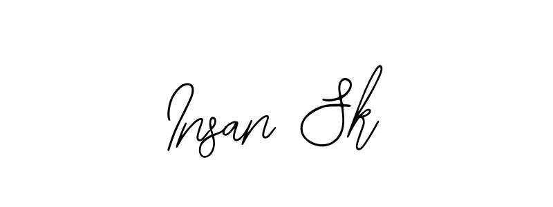 Make a beautiful signature design for name Insan Sk. With this signature (Bearetta-2O07w) style, you can create a handwritten signature for free. Insan Sk signature style 12 images and pictures png