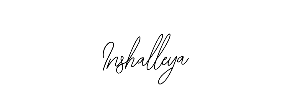 Inshalleya stylish signature style. Best Handwritten Sign (Bearetta-2O07w) for my name. Handwritten Signature Collection Ideas for my name Inshalleya. Inshalleya signature style 12 images and pictures png