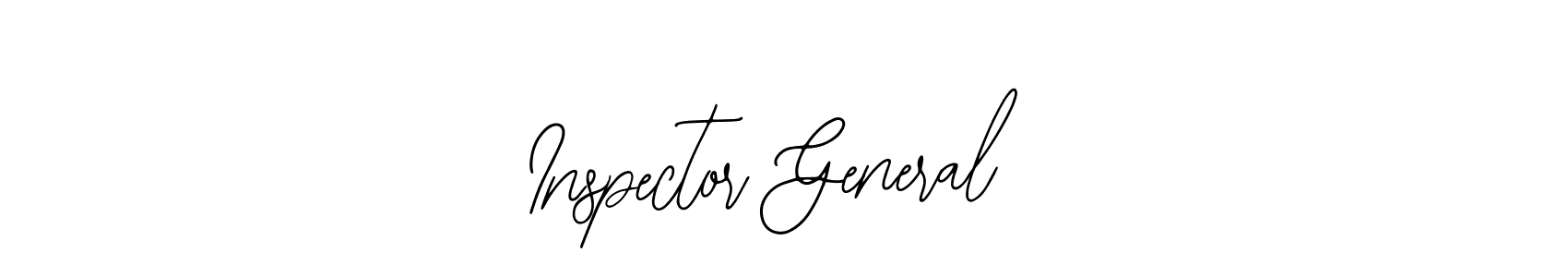 if you are searching for the best signature style for your name Inspector General. so please give up your signature search. here we have designed multiple signature styles  using Bearetta-2O07w. Inspector General signature style 12 images and pictures png