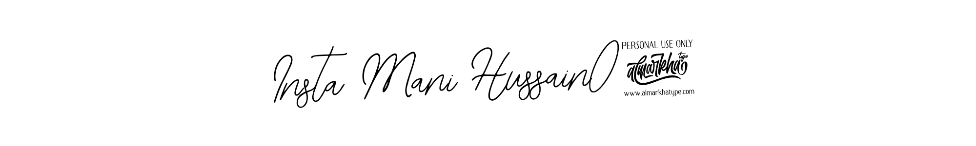 Best and Professional Signature Style for Insta Mani Hussain07. Bearetta-2O07w Best Signature Style Collection. Insta Mani Hussain07 signature style 12 images and pictures png