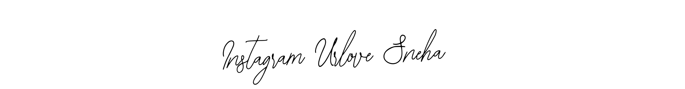 Similarly Bearetta-2O07w is the best handwritten signature design. Signature creator online .You can use it as an online autograph creator for name Instagram Urlove Sneha . Instagram Urlove Sneha  signature style 12 images and pictures png