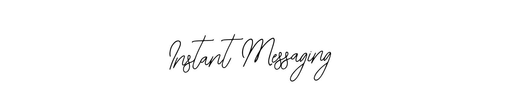 if you are searching for the best signature style for your name Instant Messaging. so please give up your signature search. here we have designed multiple signature styles  using Bearetta-2O07w. Instant Messaging signature style 12 images and pictures png
