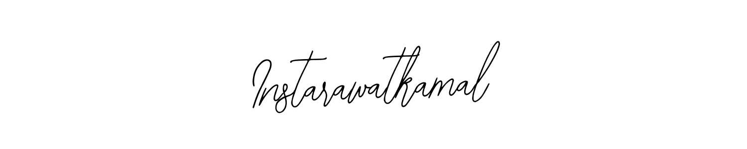 if you are searching for the best signature style for your name Instarawatkamal. so please give up your signature search. here we have designed multiple signature styles  using Bearetta-2O07w. Instarawatkamal signature style 12 images and pictures png