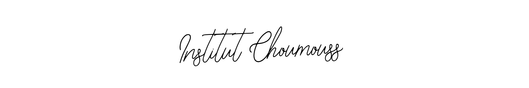 Also You can easily find your signature by using the search form. We will create Institut Choumouss name handwritten signature images for you free of cost using Bearetta-2O07w sign style. Institut Choumouss signature style 12 images and pictures png