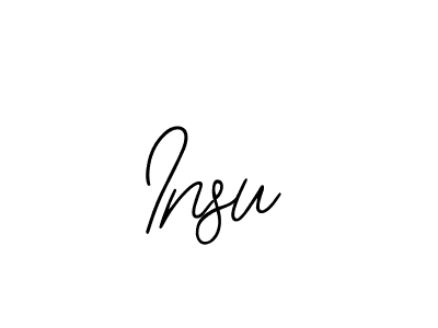 Create a beautiful signature design for name Insu. With this signature (Bearetta-2O07w) fonts, you can make a handwritten signature for free. Insu signature style 12 images and pictures png