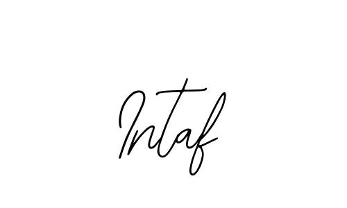 Make a beautiful signature design for name Intaf. With this signature (Bearetta-2O07w) style, you can create a handwritten signature for free. Intaf signature style 12 images and pictures png