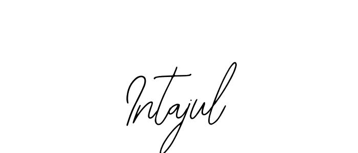 if you are searching for the best signature style for your name Intajul. so please give up your signature search. here we have designed multiple signature styles  using Bearetta-2O07w. Intajul signature style 12 images and pictures png