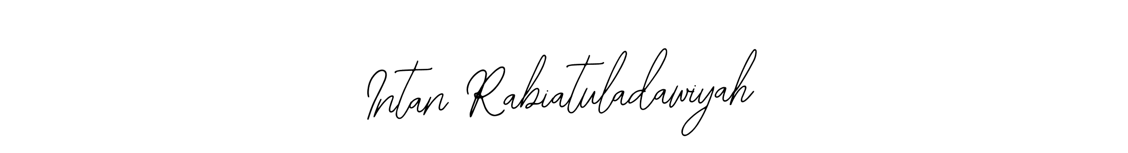 How to make Intan Rabiatuladawiyah signature? Bearetta-2O07w is a professional autograph style. Create handwritten signature for Intan Rabiatuladawiyah name. Intan Rabiatuladawiyah signature style 12 images and pictures png