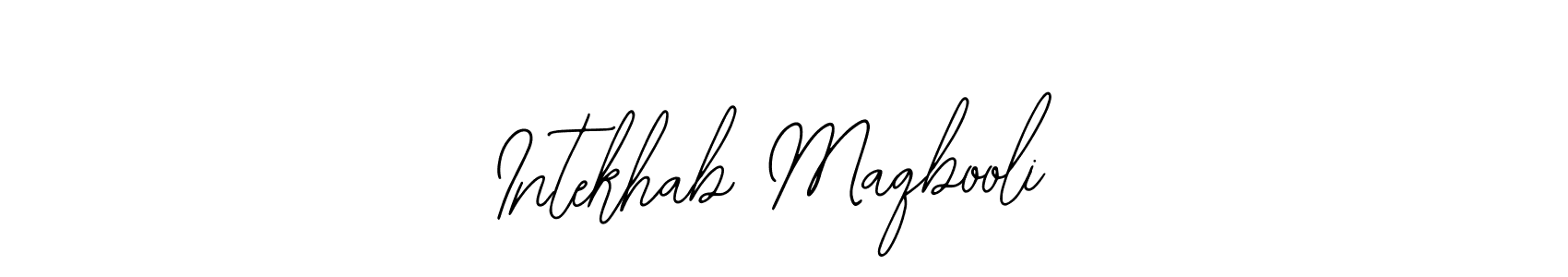 Once you've used our free online signature maker to create your best signature Bearetta-2O07w style, it's time to enjoy all of the benefits that Intekhab Maqbooli name signing documents. Intekhab Maqbooli signature style 12 images and pictures png