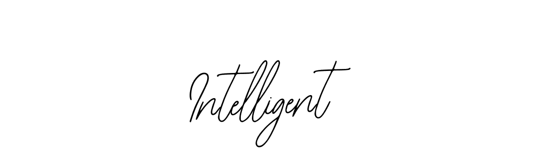 You should practise on your own different ways (Bearetta-2O07w) to write your name (Intelligent) in signature. don't let someone else do it for you. Intelligent signature style 12 images and pictures png