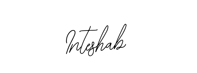 Once you've used our free online signature maker to create your best signature Bearetta-2O07w style, it's time to enjoy all of the benefits that Inteshab name signing documents. Inteshab signature style 12 images and pictures png