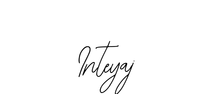 You can use this online signature creator to create a handwritten signature for the name Inteyaj. This is the best online autograph maker. Inteyaj signature style 12 images and pictures png