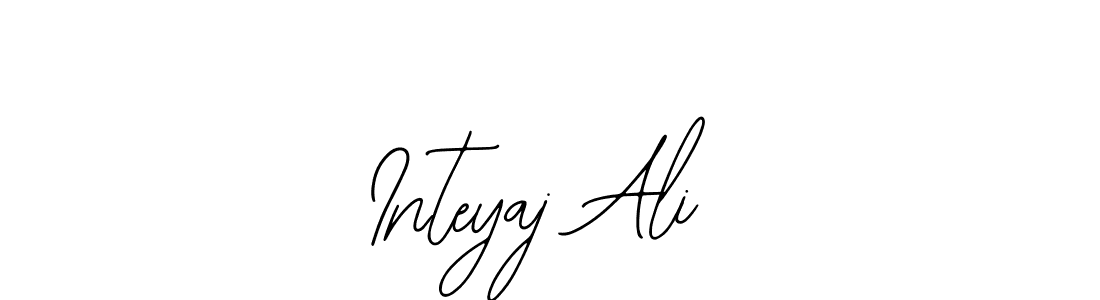 Make a beautiful signature design for name Inteyaj Ali. Use this online signature maker to create a handwritten signature for free. Inteyaj Ali signature style 12 images and pictures png