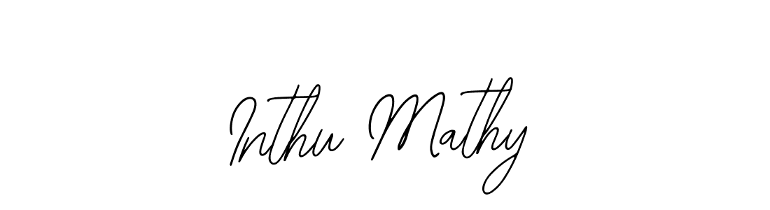 Make a beautiful signature design for name Inthu Mathy. With this signature (Bearetta-2O07w) style, you can create a handwritten signature for free. Inthu Mathy signature style 12 images and pictures png
