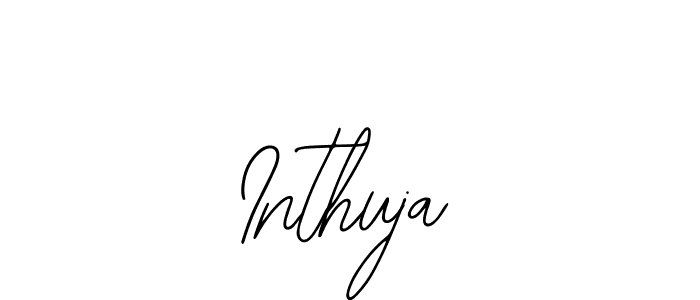 Create a beautiful signature design for name Inthuja. With this signature (Bearetta-2O07w) fonts, you can make a handwritten signature for free. Inthuja signature style 12 images and pictures png