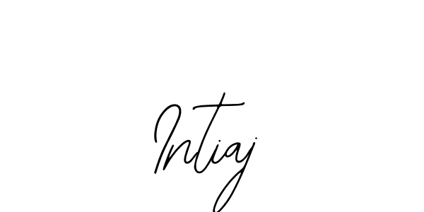 if you are searching for the best signature style for your name Intiaj. so please give up your signature search. here we have designed multiple signature styles  using Bearetta-2O07w. Intiaj signature style 12 images and pictures png