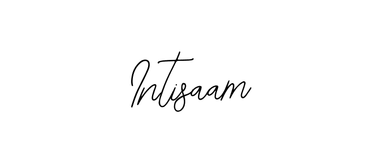 Design your own signature with our free online signature maker. With this signature software, you can create a handwritten (Bearetta-2O07w) signature for name Intisaam. Intisaam signature style 12 images and pictures png