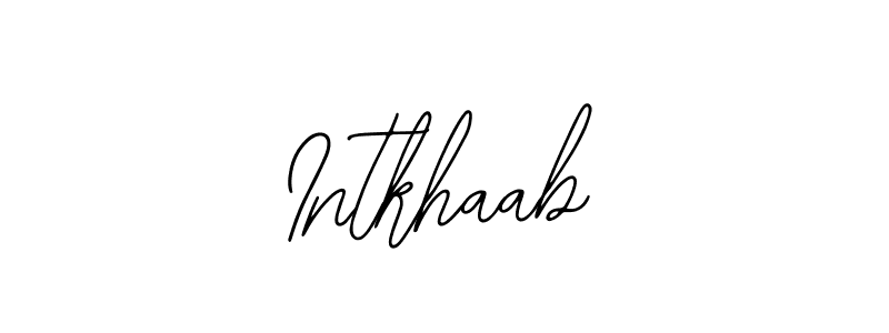 This is the best signature style for the Intkhaab name. Also you like these signature font (Bearetta-2O07w). Mix name signature. Intkhaab signature style 12 images and pictures png