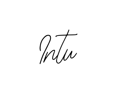 Make a beautiful signature design for name Intu. With this signature (Bearetta-2O07w) style, you can create a handwritten signature for free. Intu signature style 12 images and pictures png