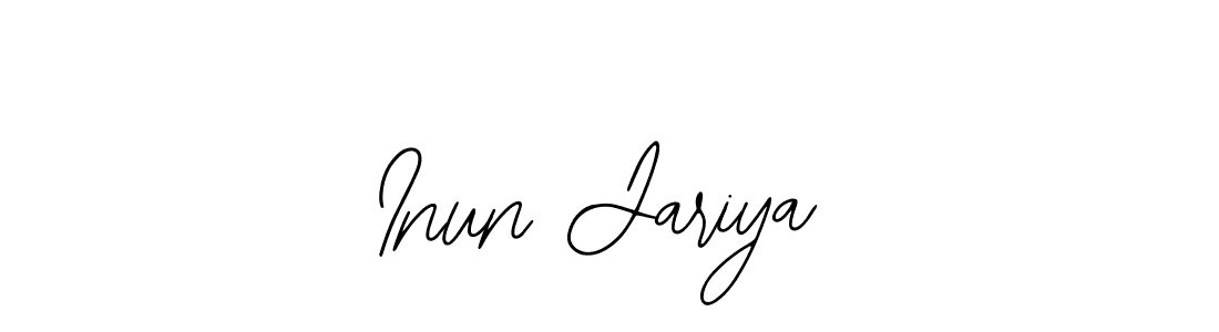 Inun Jariya stylish signature style. Best Handwritten Sign (Bearetta-2O07w) for my name. Handwritten Signature Collection Ideas for my name Inun Jariya. Inun Jariya signature style 12 images and pictures png