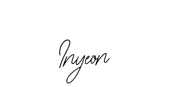 if you are searching for the best signature style for your name Inyeon. so please give up your signature search. here we have designed multiple signature styles  using Bearetta-2O07w. Inyeon signature style 12 images and pictures png