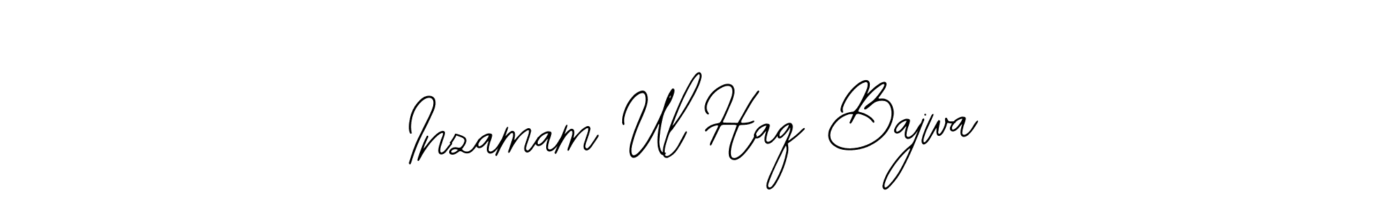 It looks lik you need a new signature style for name Inzamam Ul Haq Bajwa. Design unique handwritten (Bearetta-2O07w) signature with our free signature maker in just a few clicks. Inzamam Ul Haq Bajwa signature style 12 images and pictures png
