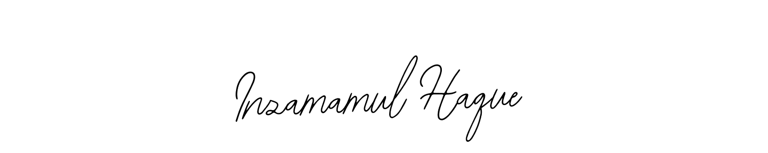 Use a signature maker to create a handwritten signature online. With this signature software, you can design (Bearetta-2O07w) your own signature for name Inzamamul Haque. Inzamamul Haque signature style 12 images and pictures png