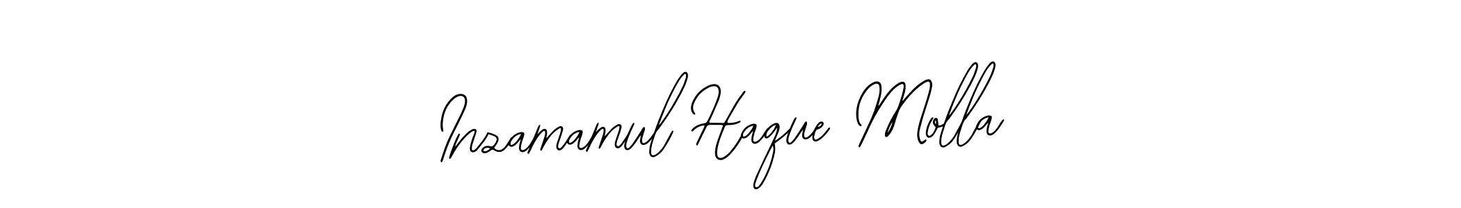 How to Draw Inzamamul Haque Molla signature style? Bearetta-2O07w is a latest design signature styles for name Inzamamul Haque Molla. Inzamamul Haque Molla signature style 12 images and pictures png