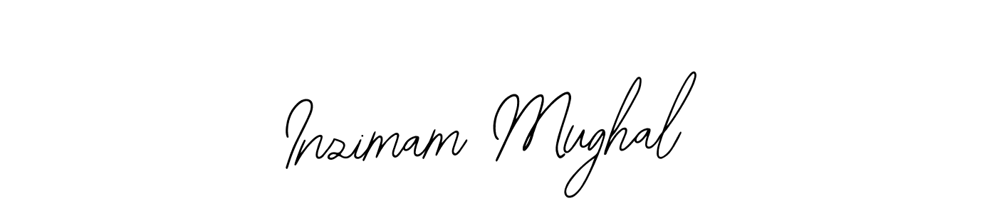 Create a beautiful signature design for name Inzimam Mughal. With this signature (Bearetta-2O07w) fonts, you can make a handwritten signature for free. Inzimam Mughal signature style 12 images and pictures png