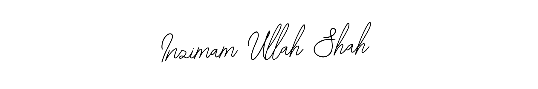 Make a beautiful signature design for name Inzimam Ullah Shah. Use this online signature maker to create a handwritten signature for free. Inzimam Ullah Shah signature style 12 images and pictures png