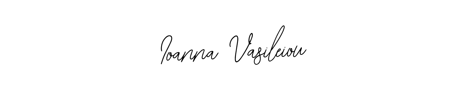 How to make Ioanna Vasileiou name signature. Use Bearetta-2O07w style for creating short signs online. This is the latest handwritten sign. Ioanna Vasileiou signature style 12 images and pictures png