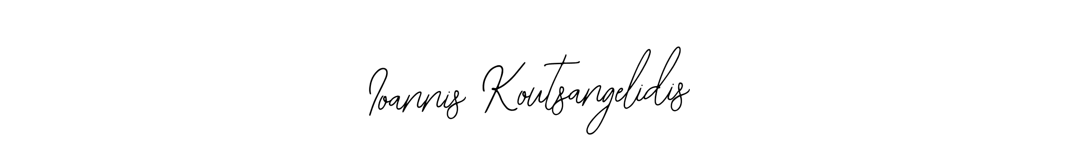 Also You can easily find your signature by using the search form. We will create Ioannis Koutsangelidis name handwritten signature images for you free of cost using Bearetta-2O07w sign style. Ioannis Koutsangelidis signature style 12 images and pictures png