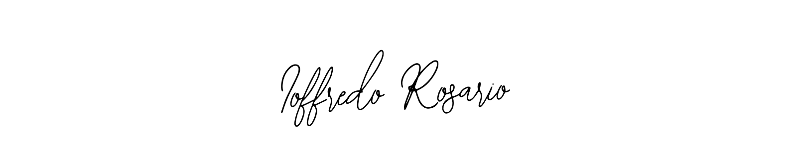 Create a beautiful signature design for name Ioffredo Rosario. With this signature (Bearetta-2O07w) fonts, you can make a handwritten signature for free. Ioffredo Rosario signature style 12 images and pictures png