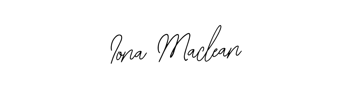 Make a beautiful signature design for name Iona Maclean. With this signature (Bearetta-2O07w) style, you can create a handwritten signature for free. Iona Maclean signature style 12 images and pictures png