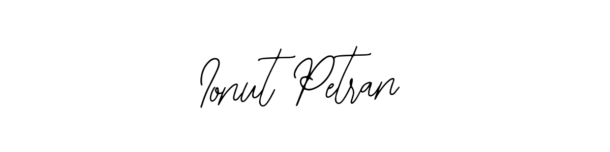 How to Draw Ionut Petran signature style? Bearetta-2O07w is a latest design signature styles for name Ionut Petran. Ionut Petran signature style 12 images and pictures png