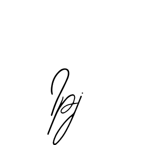 Make a beautiful signature design for name Ipj. With this signature (Bearetta-2O07w) style, you can create a handwritten signature for free. Ipj signature style 12 images and pictures png