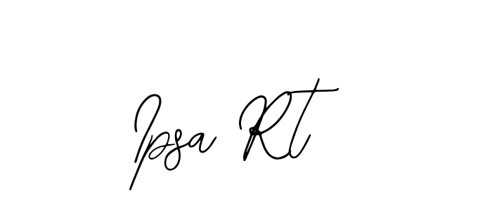 Make a beautiful signature design for name Ipsa Rt. With this signature (Bearetta-2O07w) style, you can create a handwritten signature for free. Ipsa Rt signature style 12 images and pictures png