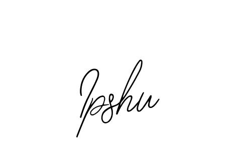 Create a beautiful signature design for name Ipshu. With this signature (Bearetta-2O07w) fonts, you can make a handwritten signature for free. Ipshu signature style 12 images and pictures png