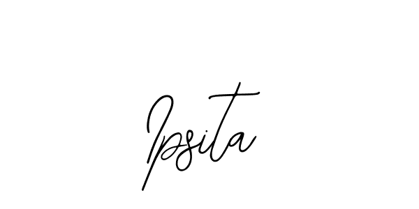 Similarly Bearetta-2O07w is the best handwritten signature design. Signature creator online .You can use it as an online autograph creator for name Ipsita. Ipsita signature style 12 images and pictures png