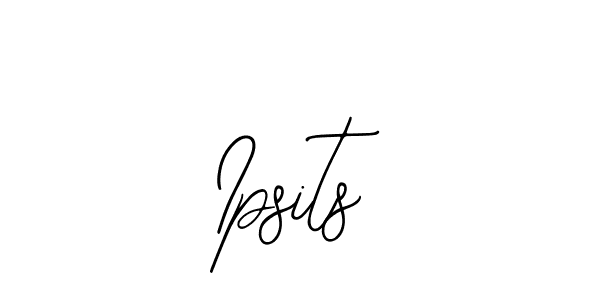 Use a signature maker to create a handwritten signature online. With this signature software, you can design (Bearetta-2O07w) your own signature for name Ipsits. Ipsits signature style 12 images and pictures png