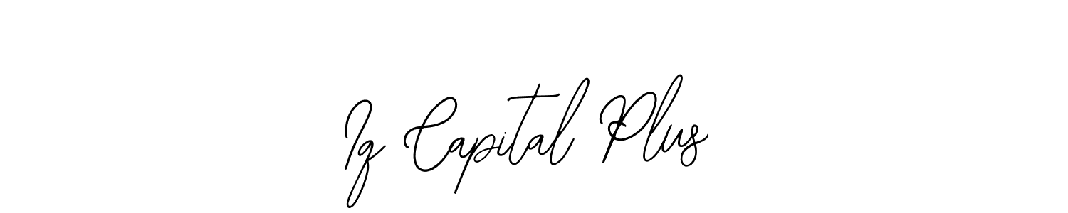 The best way (Bearetta-2O07w) to make a short signature is to pick only two or three words in your name. The name Iq Capital Plus include a total of six letters. For converting this name. Iq Capital Plus signature style 12 images and pictures png