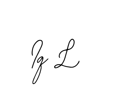 Use a signature maker to create a handwritten signature online. With this signature software, you can design (Bearetta-2O07w) your own signature for name Iq L. Iq L signature style 12 images and pictures png