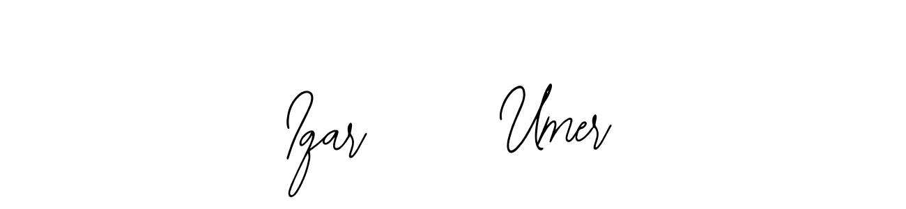 Use a signature maker to create a handwritten signature online. With this signature software, you can design (Bearetta-2O07w) your own signature for name Iqar     Umer. Iqar     Umer signature style 12 images and pictures png