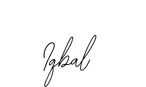 The best way (Bearetta-2O07w) to make a short signature is to pick only two or three words in your name. The name Iqbal include a total of six letters. For converting this name. Iqbal signature style 12 images and pictures png