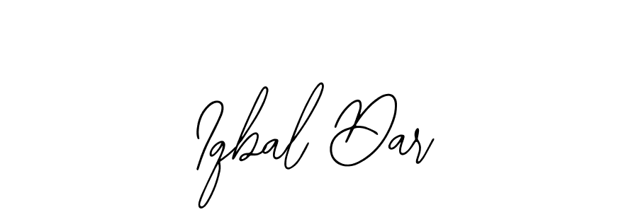 You should practise on your own different ways (Bearetta-2O07w) to write your name (Iqbal Dar) in signature. don't let someone else do it for you. Iqbal Dar signature style 12 images and pictures png