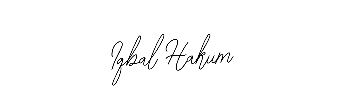 Design your own signature with our free online signature maker. With this signature software, you can create a handwritten (Bearetta-2O07w) signature for name Iqbal Hakiim. Iqbal Hakiim signature style 12 images and pictures png
